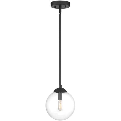 Meridian Lite Trends 1-Light Mini Pendant in Matte Black M70067MBK