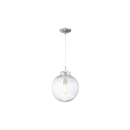 Meridian Lite Trends 1-Light Mini Pendant in Brushed Nickel M70068BN