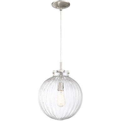 Meridian Lite Trends 1-Light Mini Pendant in Brushed Nickel M70068BN