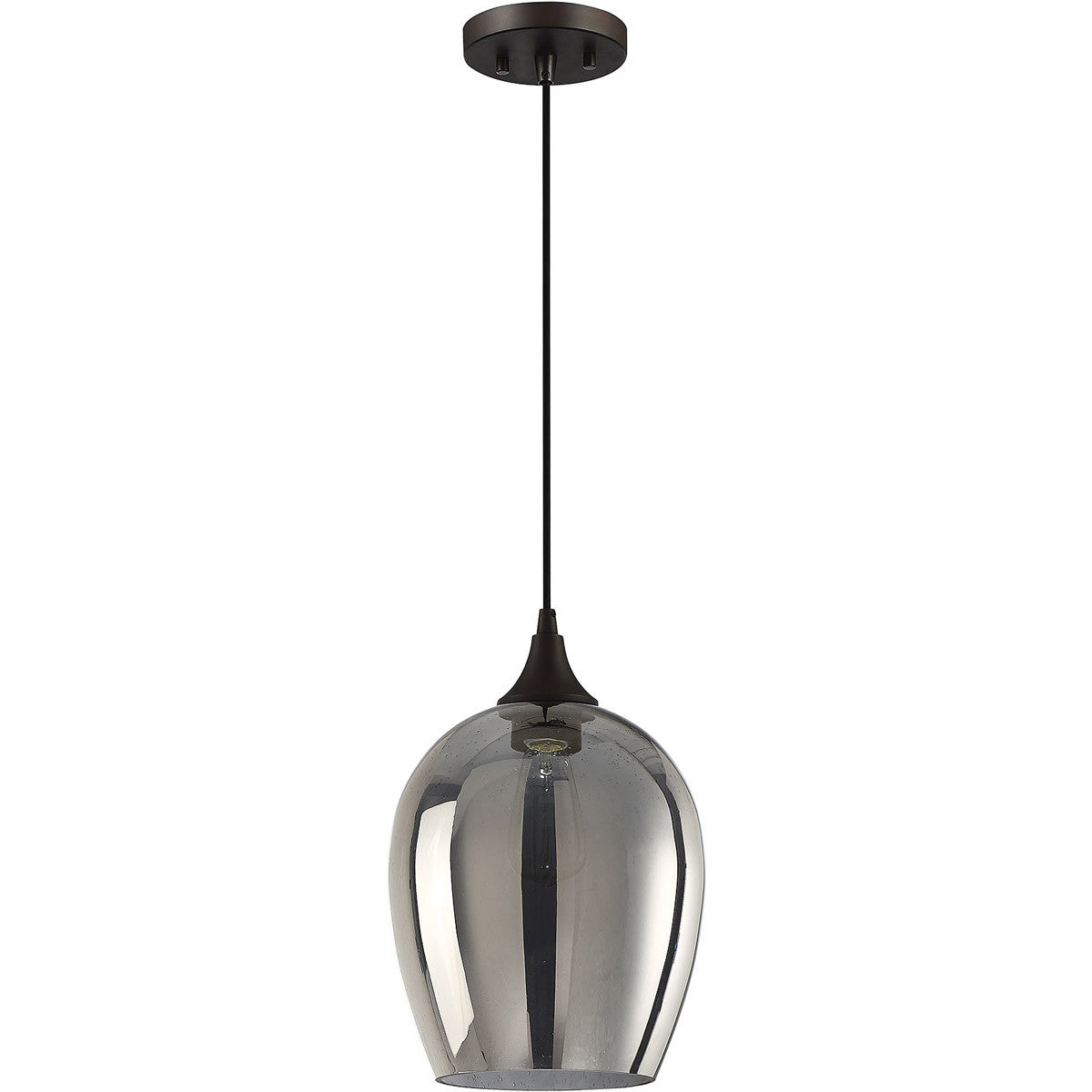 Meridian Lite Trends 1-Light Mini Pendant in Oil Rubbed Bronze M70076ORB