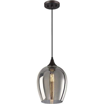 Meridian Lite Trends 1-Light Mini Pendant in Oil Rubbed Bronze M70076ORB