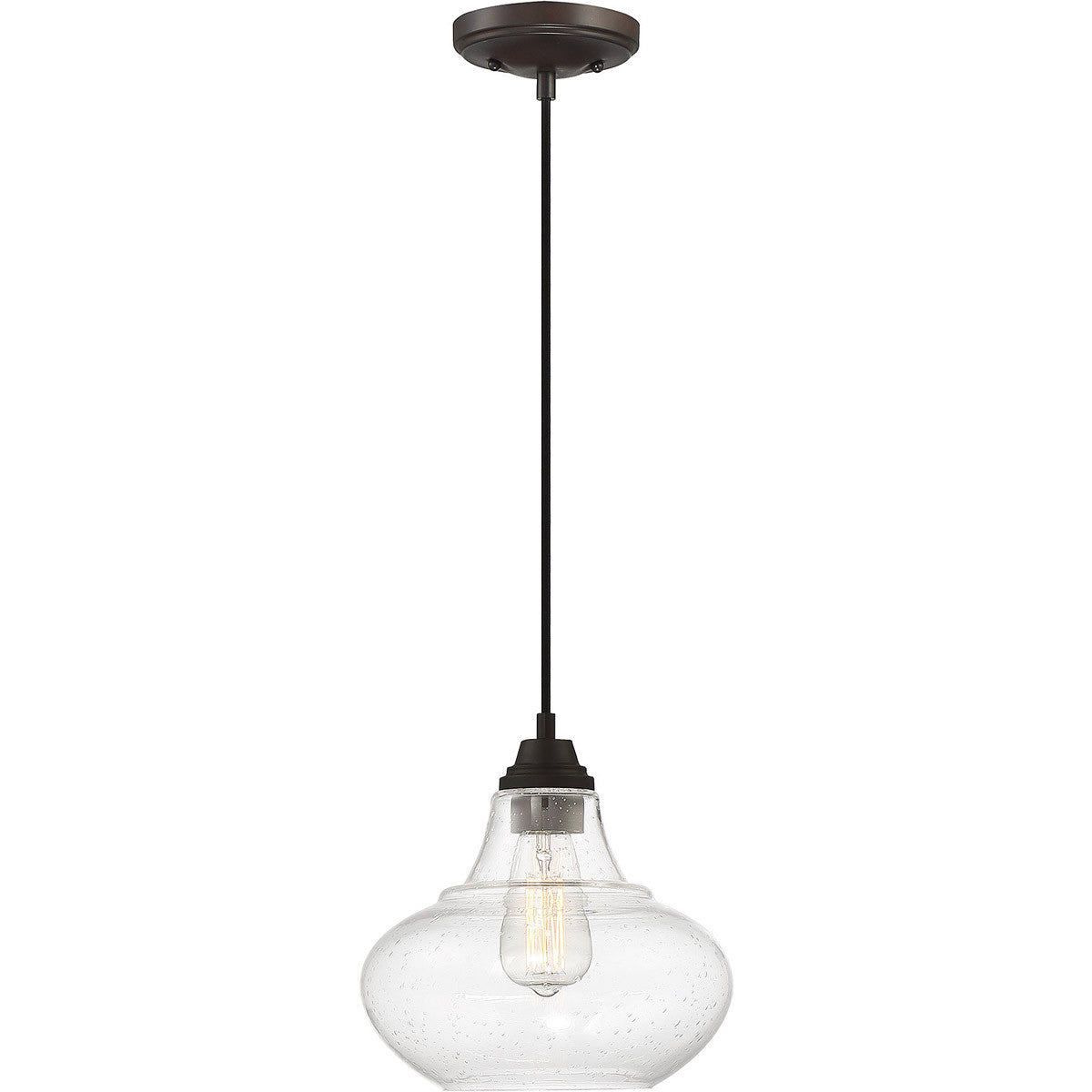 Meridian Lite Trends 1-Light Mini Pendant in Oil Rubbed Bronze M70080ORB