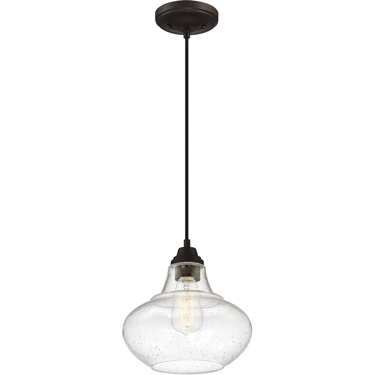 Meridian Lite Trends 1-Light Mini Pendant in Oil Rubbed Bronze M70080ORB