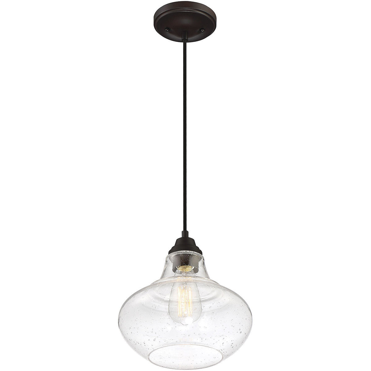 Meridian Lite Trends 1-Light Mini Pendant in Oil Rubbed Bronze M70080ORB