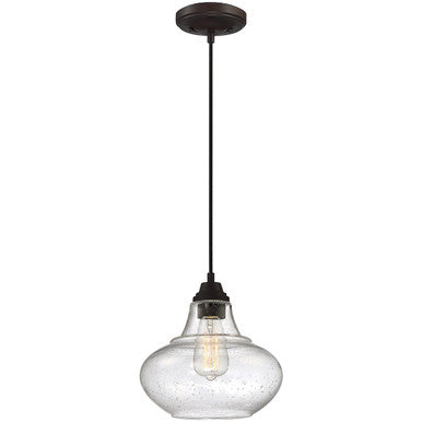 Meridian Lite Trends 1-Light Mini Pendant in Oil Rubbed Bronze M70080ORB