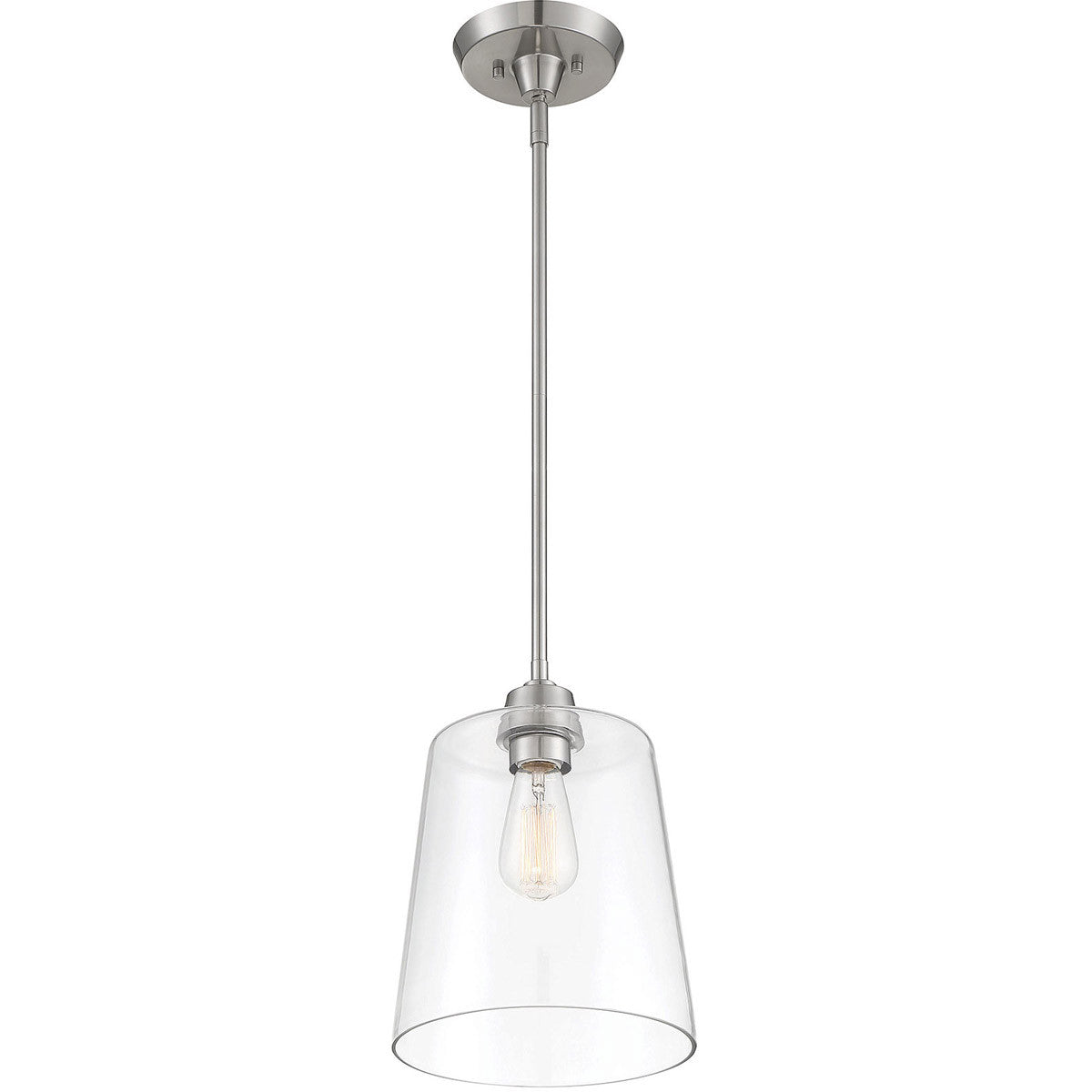 Meridian Lite Trends 1-Light Pendant in Brushed Nickel M70081BN