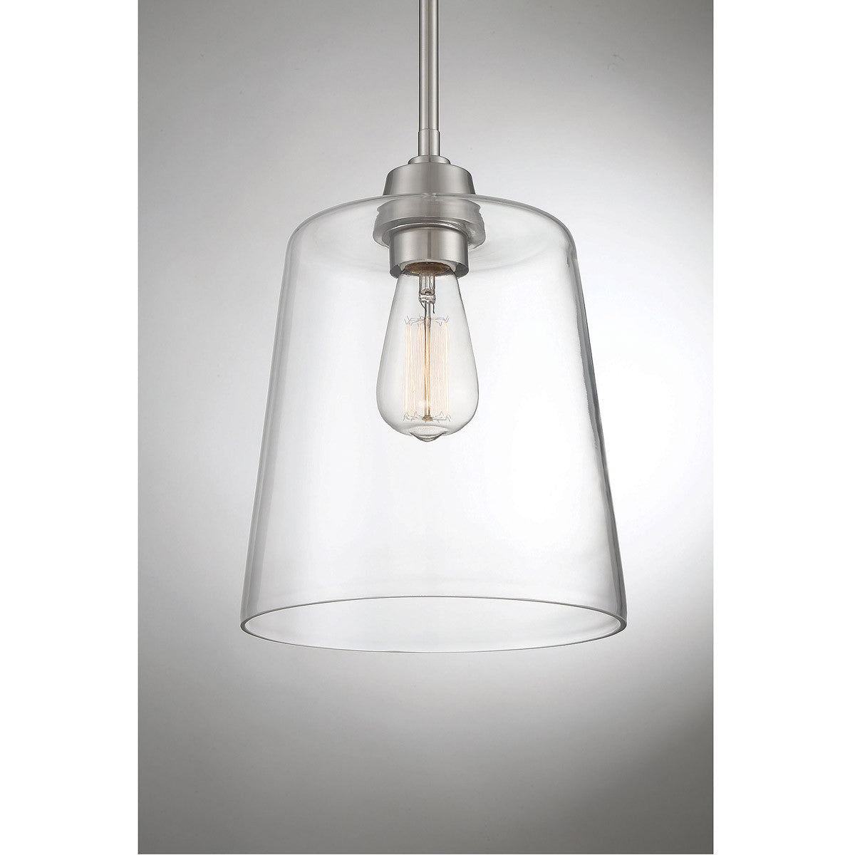 Meridian Lite Trends 1-Light Pendant in Brushed Nickel M70081BN