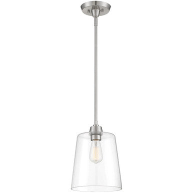 Meridian Lite Trends 1-Light Pendant in Brushed Nickel M70081BN