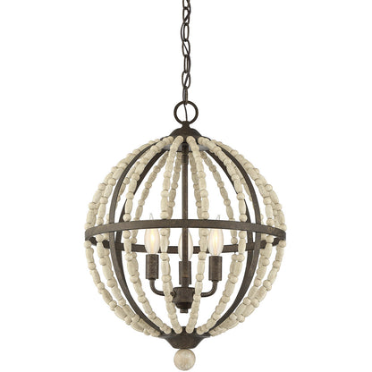 Meridian Lite Trends 3-Light Pendant in Avignon M70099AV