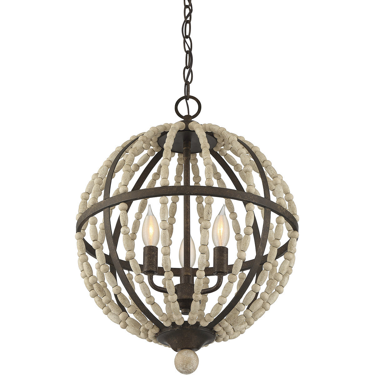 Meridian Lite Trends 3-Light Pendant in Avignon M70099AV