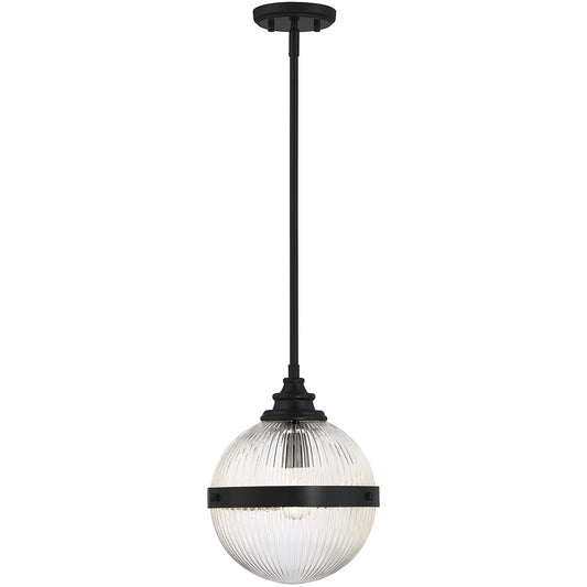 Meridian 1-Light Mini Pendant in Matte Black M70100MBK