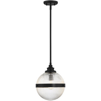 Meridian Lite Trends 1-Light Mini Pendant in Matte Black M70100MBK