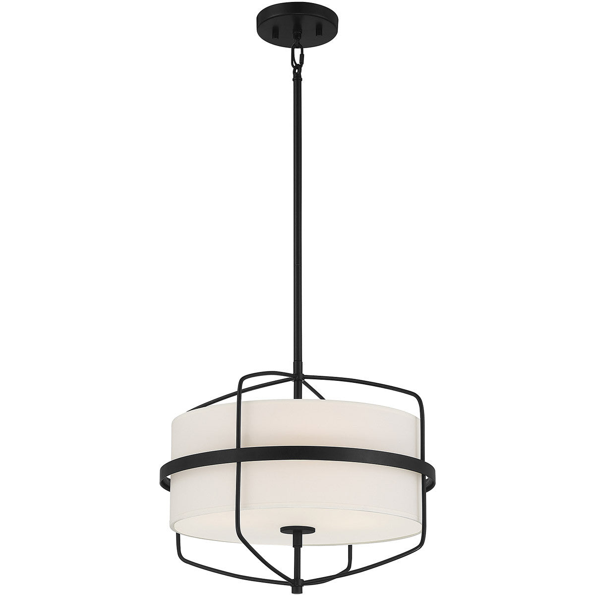 Meridian Lite Trends 3-Light Pendant in Matte Black M70101MBK