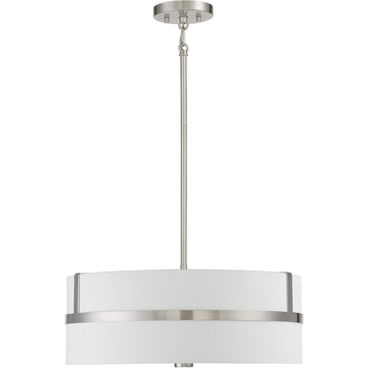 Meridian Lite Trends 4-Light Pendant in Brushed Nickel M70102BN