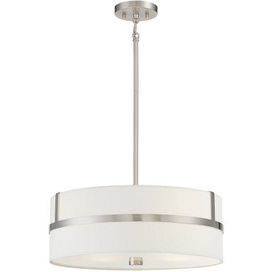 Meridian Lite Trends 4-Light Pendant in Brushed Nickel M70102BN