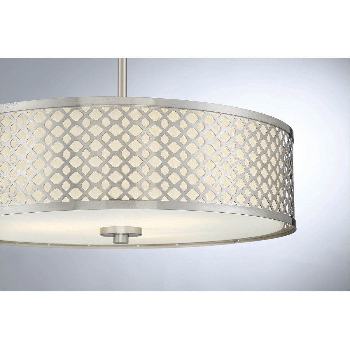 Meridian Lite Trends 3-Light Pendant in Brushed Nickel M70108BN