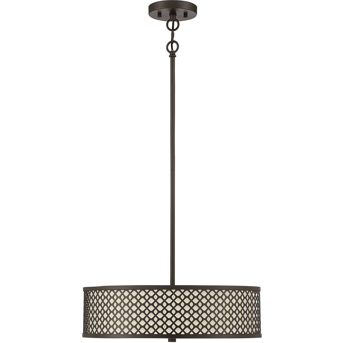 Meridian Lite Trends 3-Light Pendant in Oil Rubbed Bronze M70108ORB