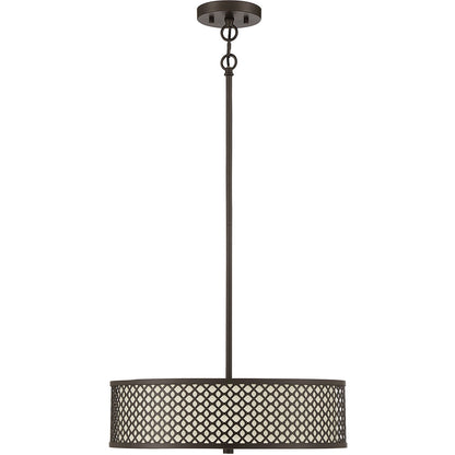 Meridian Lite Trends 3-Light Pendant in Oil Rubbed Bronze M70108ORB