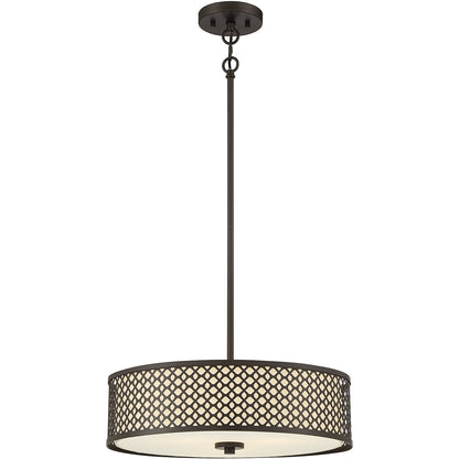 Meridian Lite Trends 3-Light Pendant in Oil Rubbed Bronze M70108ORB