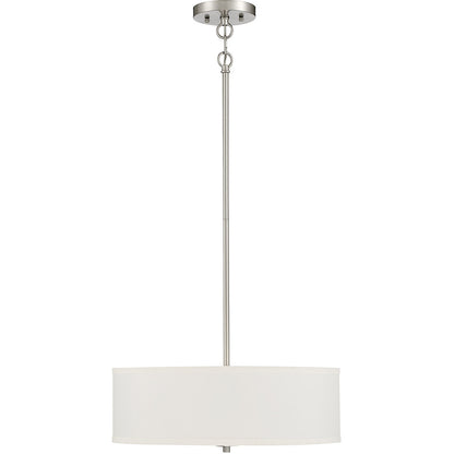 Meridian Lite Trends 3-Light Pendant in Brushed Nickel M70109BN