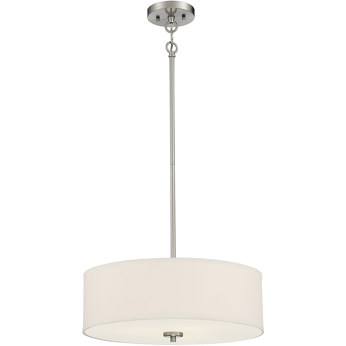 Meridian Lite Trends 3-Light Pendant in Brushed Nickel M70109BN