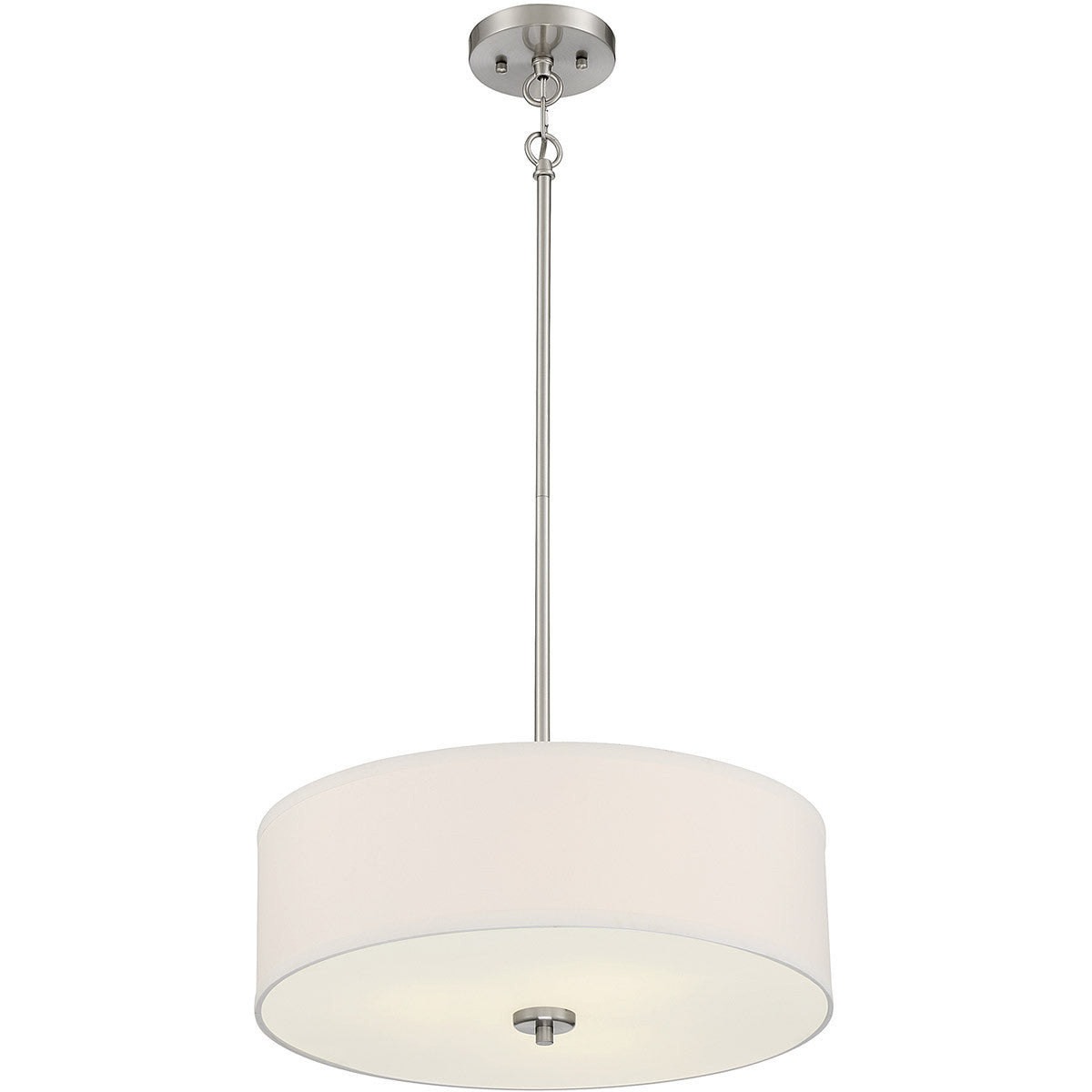 Meridian Lite Trends 3-Light Pendant in Brushed Nickel M70109BN