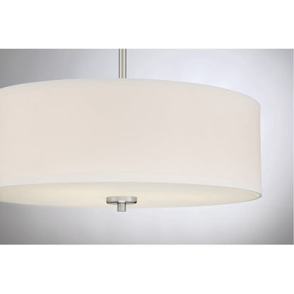 Meridian Lite Trends 3-Light Pendant in Brushed Nickel M70109BN