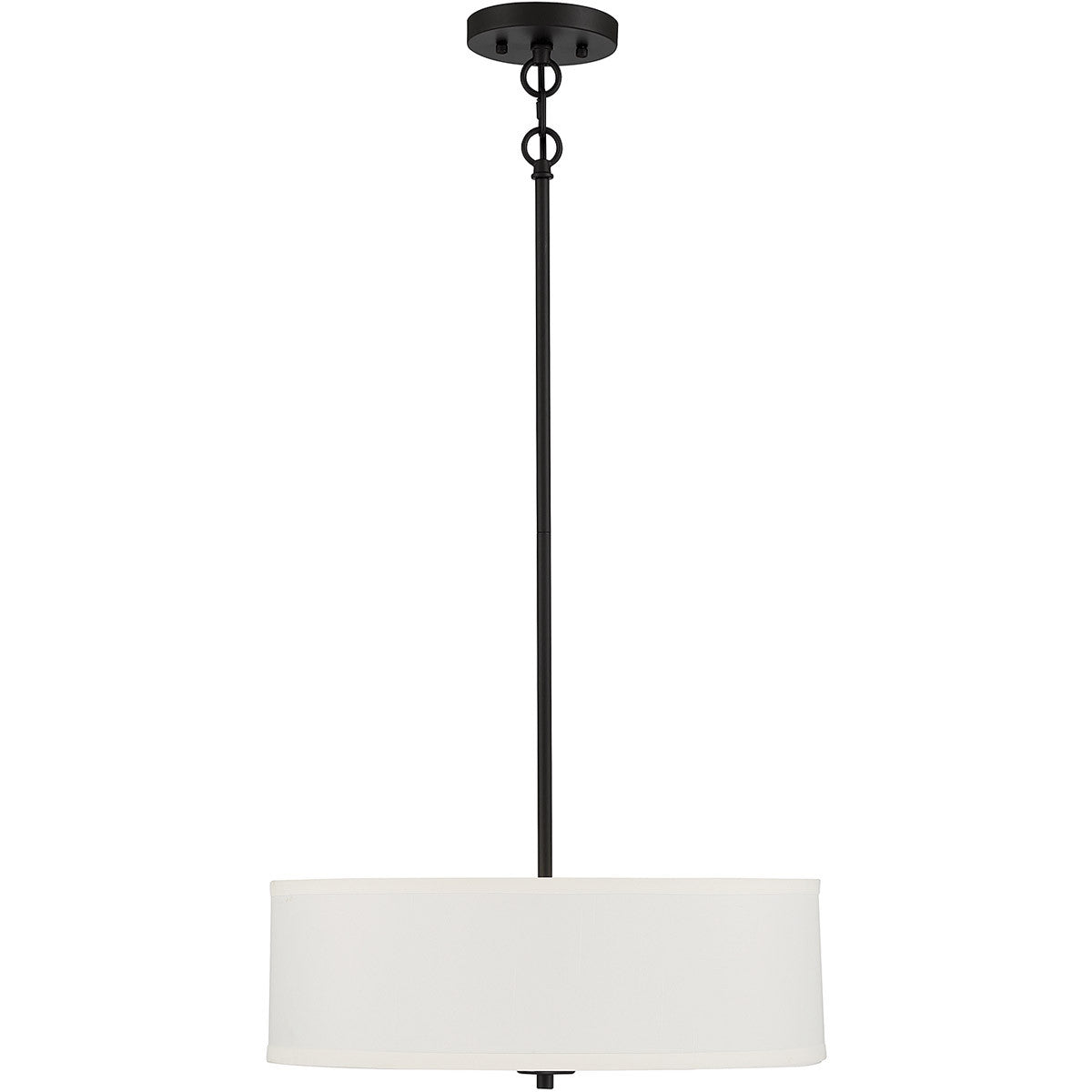 Meridian Lite Trends 3-Light Pendant in Matte Black M70109MBK