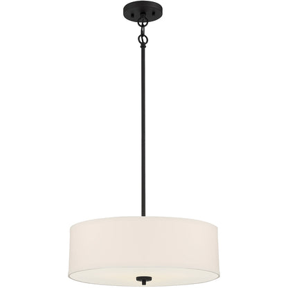 Meridian Lite Trends 3-Light Pendant in Matte Black M70109MBK