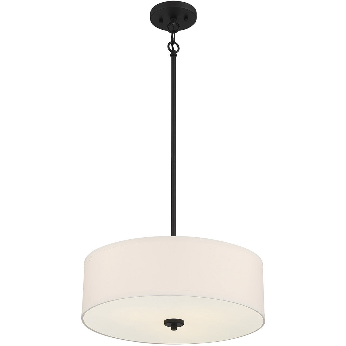 Meridian Lite Trends 3-Light Pendant in Matte Black M70109MBK