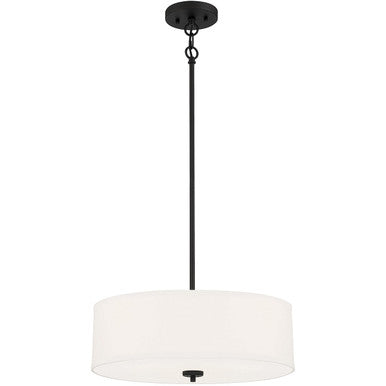 Meridian Lite Trends 3-Light Pendant in Matte Black M70109MBK