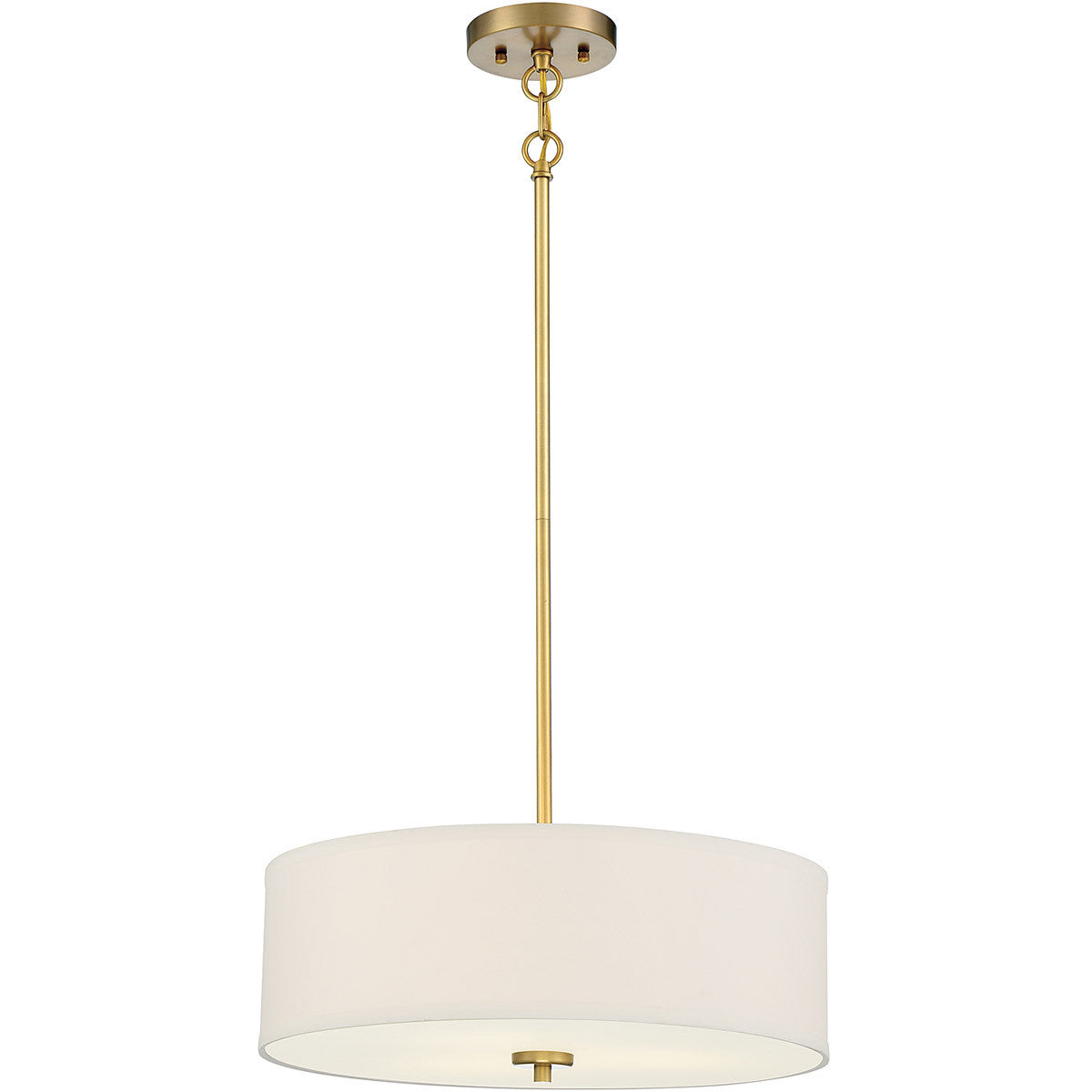 Meridian Lite Trends 3-Light Pendant in Warm Brass M70109NB