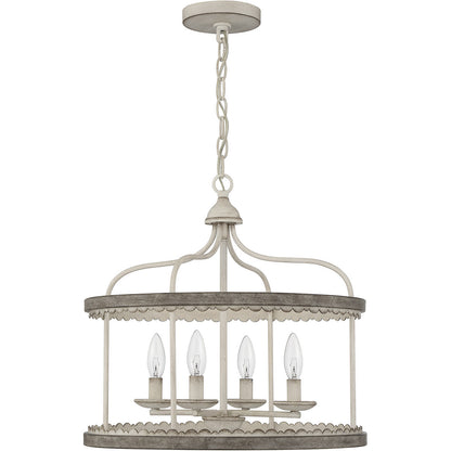 Meridian Lite Trends 4-Light Pendant in Silo M70110SIL