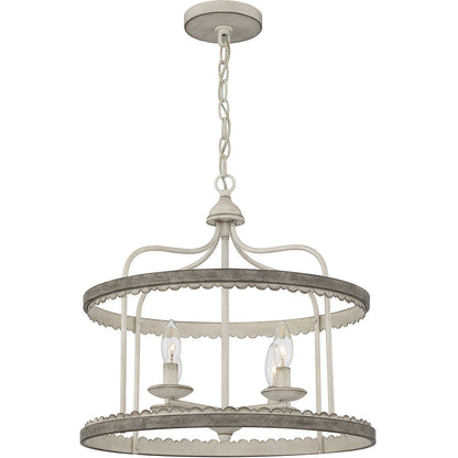 Meridian Lite Trends 4-Light Pendant in Silo M70110SIL