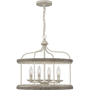 Meridian Lite Trends 4-Light Pendant in Silo M70110SIL