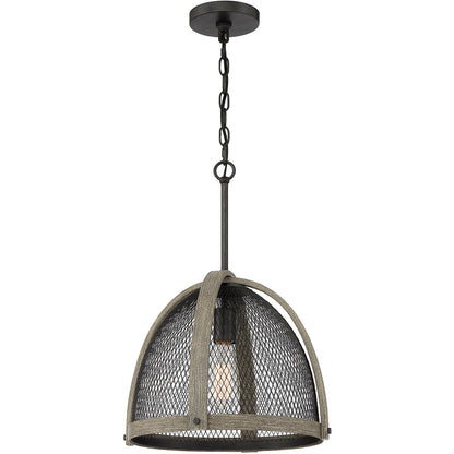 Meridian Lite Trends 1-Light Pendant in Weathered Birch M70111DWW