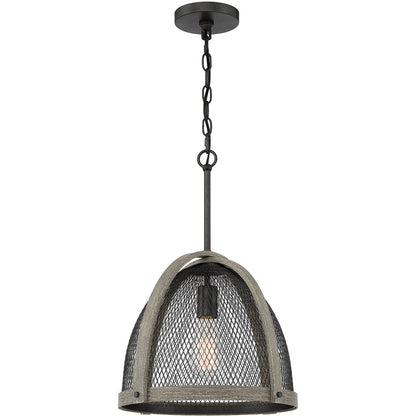 Meridian Lite Trends 1-Light Pendant in Weathered Birch M70111DWW