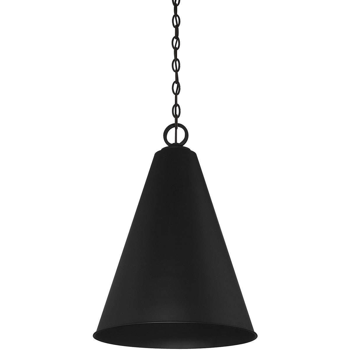 Meridian Lite Trends 1-Light Pendant in Matte Black M70112MBK