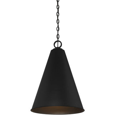 Meridian Lite Trends 1-Light Pendant in Matte Black M70112MBK