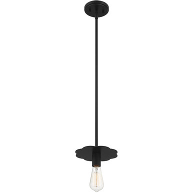 Meridian Lite Trends 1-Light Mini Pendant in Matte Black M70113MBK