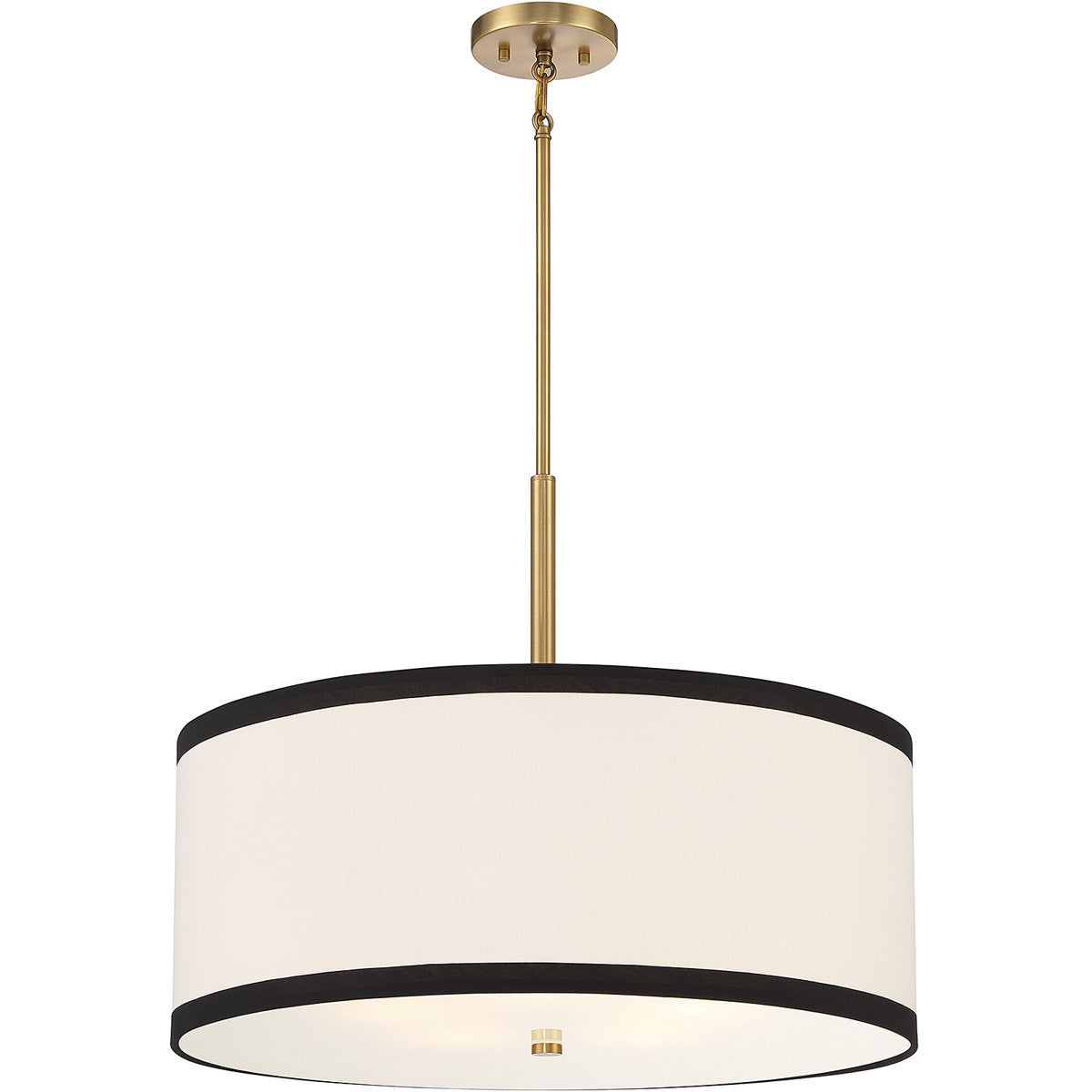 Meridian Lite Trends 5-Light Pendant in Natural Brass M7015NB