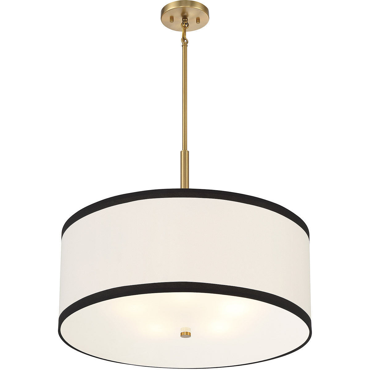 Meridian Lite Trends 5-Light Pendant in Natural Brass M7015NB