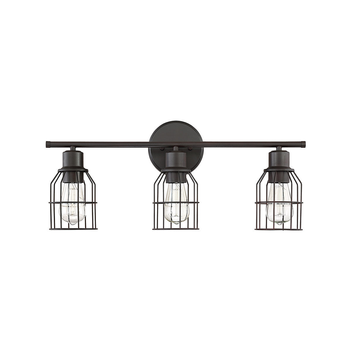 Meridian Lite Trends 3-Light Bathroom Vanity Light in Oil Rubbed Bronze M80004ORB