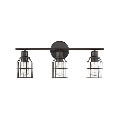 Meridian Lite Trends 3-Light Bathroom Vanity Light in Oil Rubbed Bronze M80004ORB