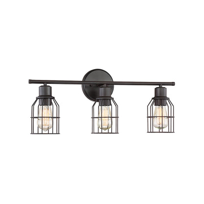 Meridian Lite Trends 3-Light Bathroom Vanity Light in Oil Rubbed Bronze M80004ORB