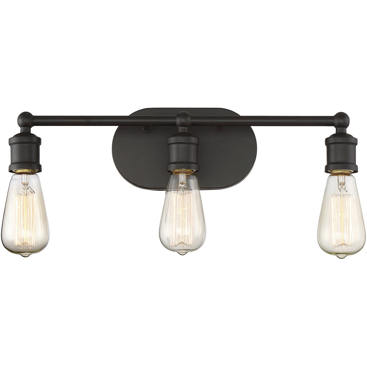 Meridian 3-Light Bathroom Vanity Light in Oil Rubbed Bronze M80012ORB