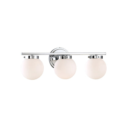 Meridian Lite Trends 3-Light Bathroom Vanity Light in Chrome M80023CH