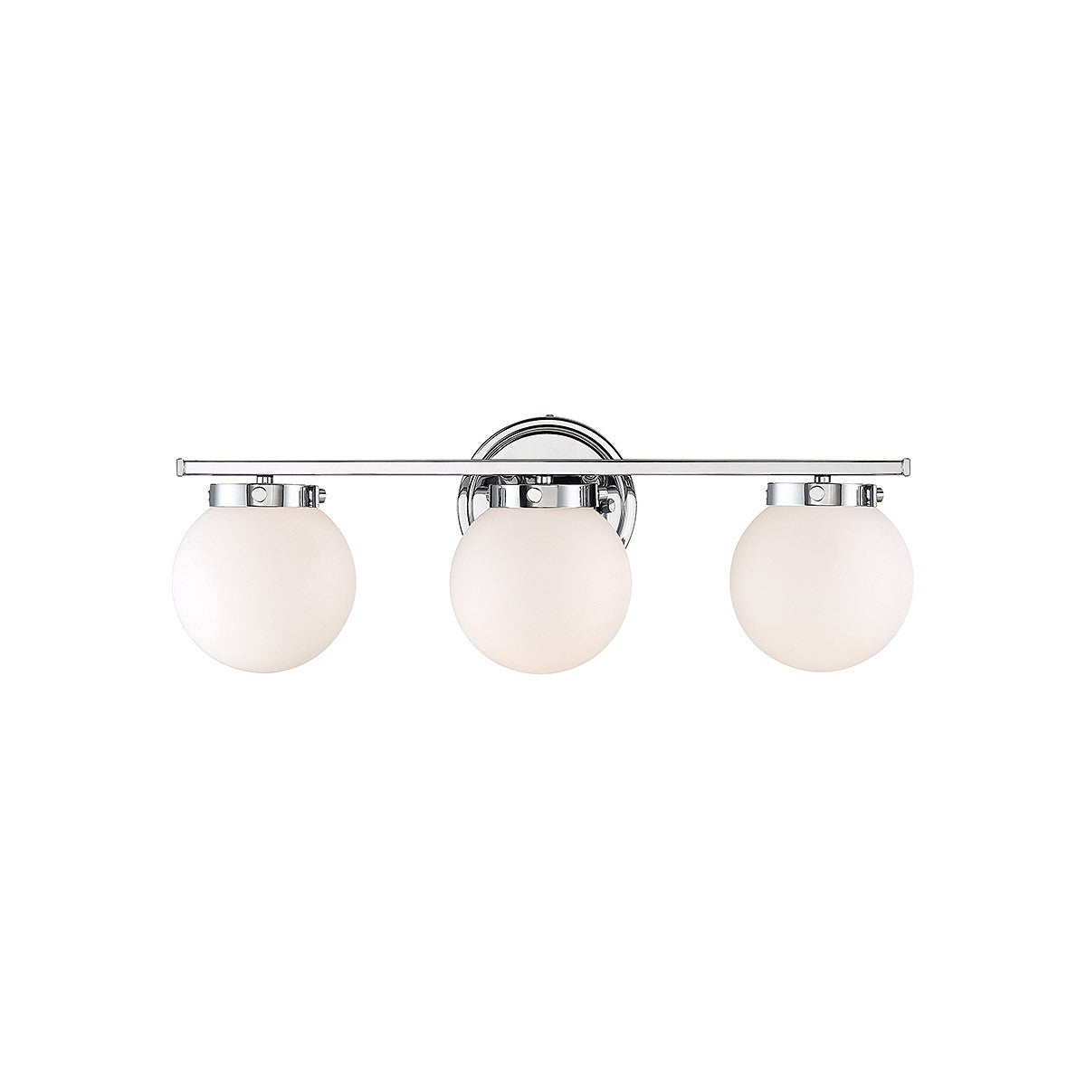 Meridian 3-Light Bathroom Vanity Light in Chrome M80023CH