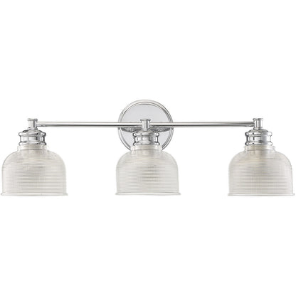 Meridian Lite Trends 3-Light Bathroom Vanity Light in Chrome M80035CH