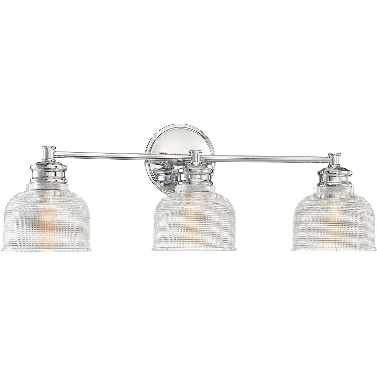 Meridian Lite Trends 3-Light Bathroom Vanity Light in Chrome M80035CH